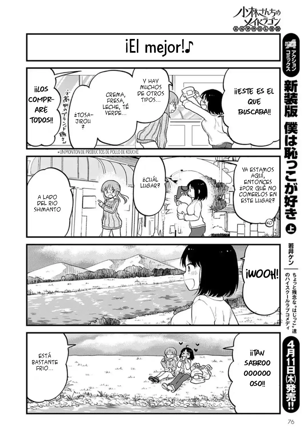 Kobayashi-san chi no Maid Dragon Elma OL Nikki (2017) - Capítulo 20 - Página 8 - LectorTMOo