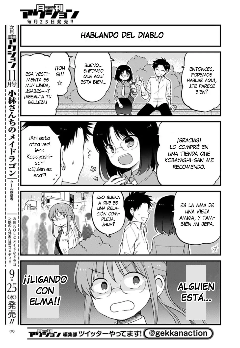 Kobayashi-san chi no Maid Dragon Elma OL Nikki (2017) - Capítulo 25 - Página 7 - LectorTMOo