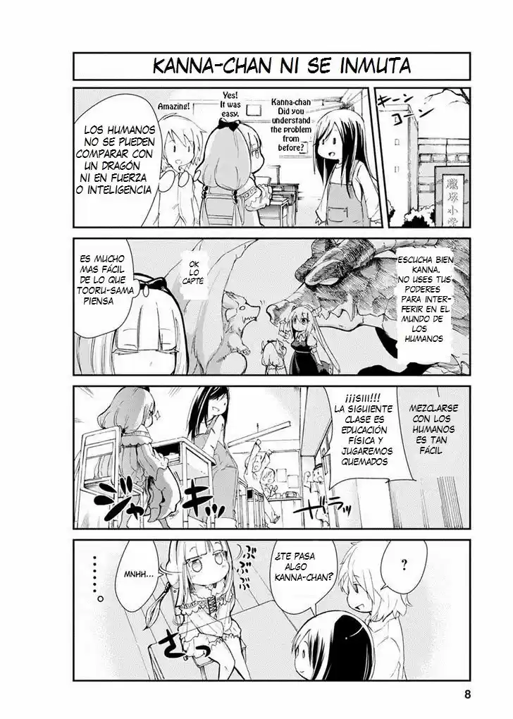 Kobayashi-san Chi no Maid Dragon: Kanna no Nichijou (2016) - Capítulo 1 - Página 8 - LectorTMOo
