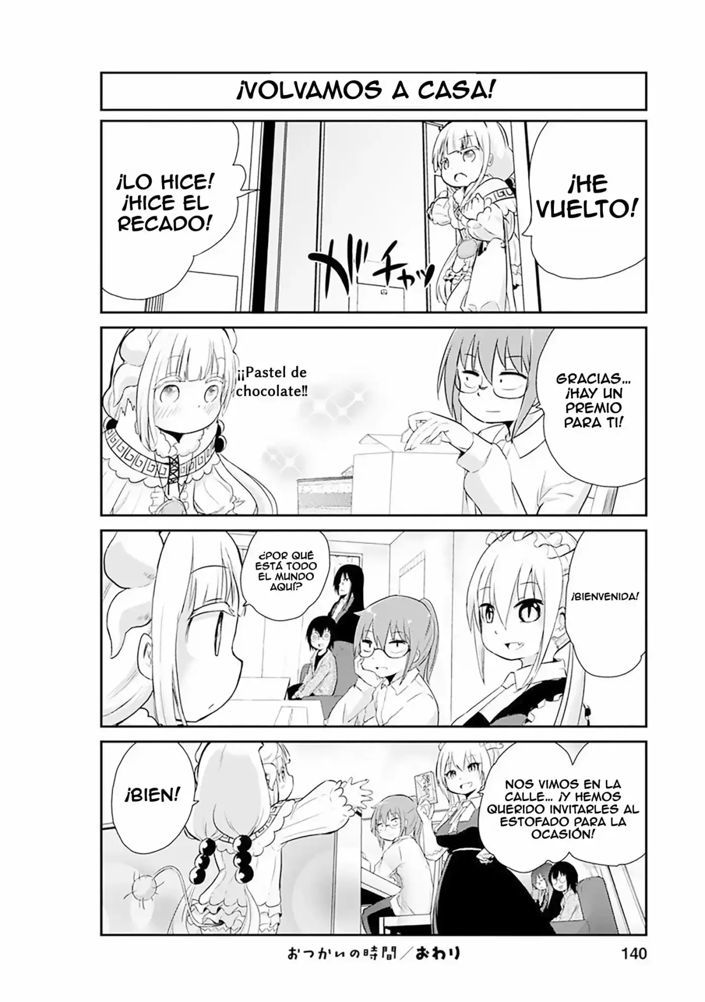 Kobayashi-san Chi no Maid Dragon: Kanna no Nichijou (2016) - Capítulo 10 - Página 12 - LectorTMOo