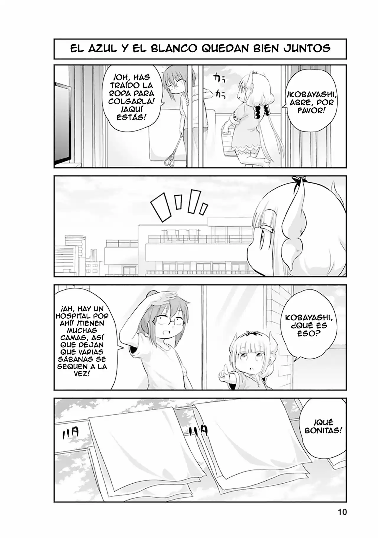 Kobayashi-san Chi no Maid Dragon: Kanna no Nichijou (2016) - Capítulo 21 - Página 10 - LectorTMOo