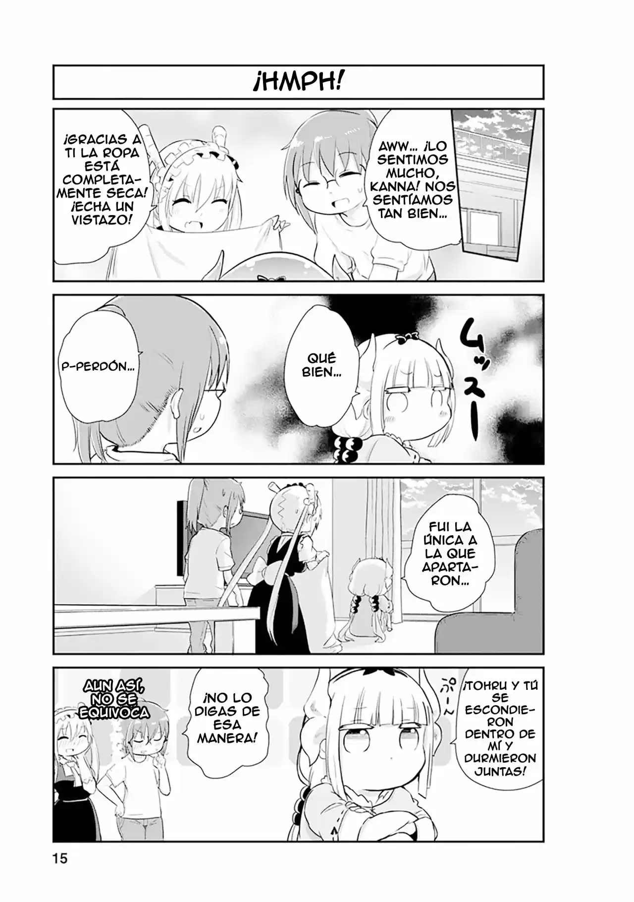 Kobayashi-san Chi no Maid Dragon: Kanna no Nichijou (2016) - Capítulo 21 - Página 15 - LectorTMOo