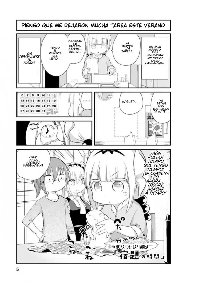 Kobayashi-san Chi no Maid Dragon: Kanna no Nichijou (2016) - Capítulo 31 - Página 5 - LectorTMOo