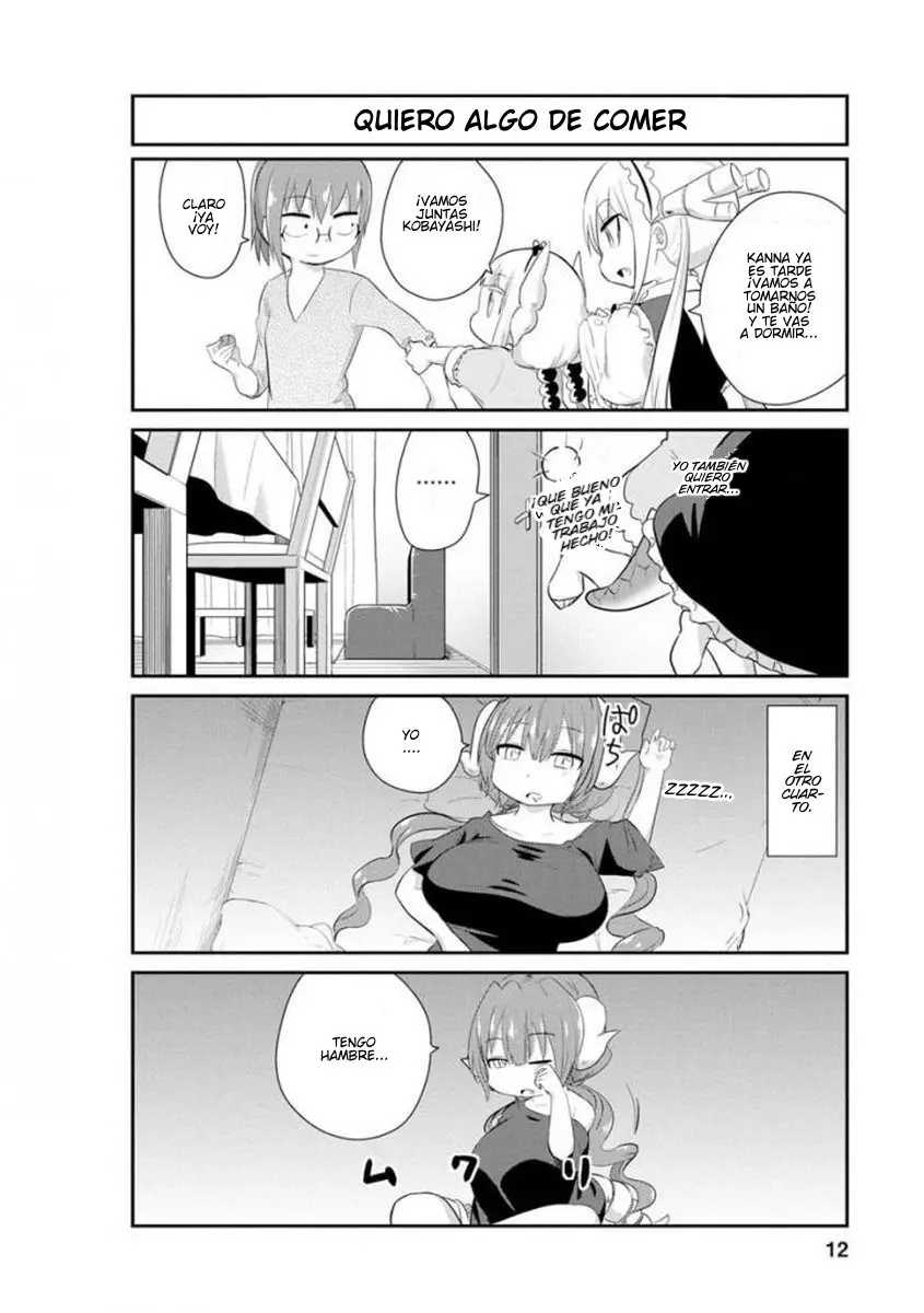 Kobayashi-san Chi no Maid Dragon: Kanna no Nichijou (2016) - Capítulo 31 - Página 12 - LectorTMOo