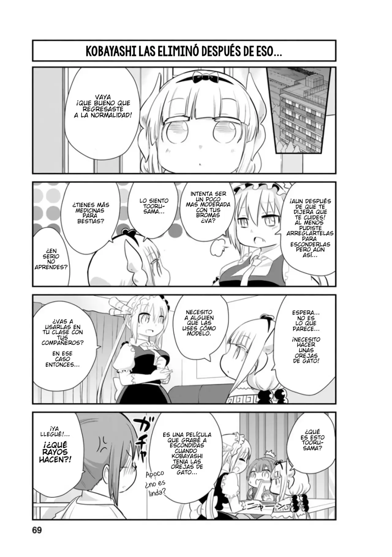 Kobayashi-san Chi no Maid Dragon: Kanna no Nichijou (2016) - Capítulo 35 - Página 11 - LectorTMOo
