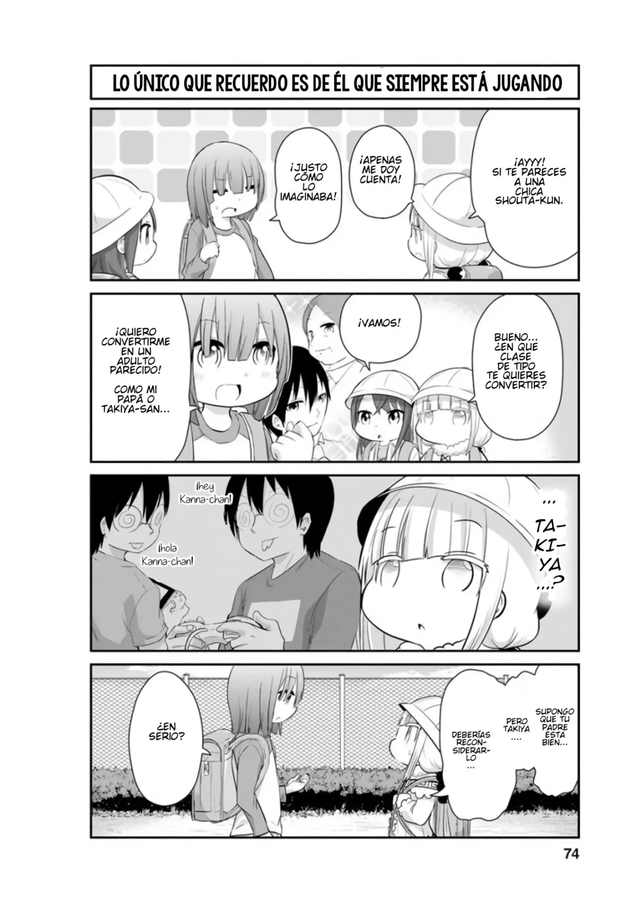 Kobayashi-san Chi no Maid Dragon: Kanna no Nichijou (2016) - Capítulo 36 - Página 4 - LectorTMOo