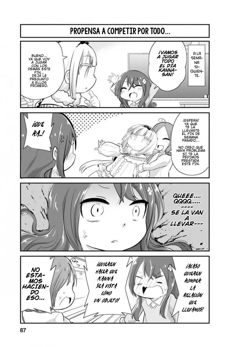 Kobayashi-san Chi no Maid Dragon: Kanna no Nichijou (2016) - Capítulo 37 - Página 3 - LectorTMOo