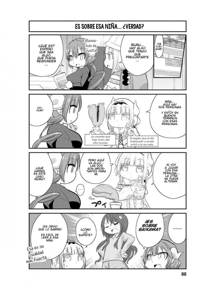 Kobayashi-san Chi no Maid Dragon: Kanna no Nichijou (2016) - Capítulo 37 - Página 4 - LectorTMOo