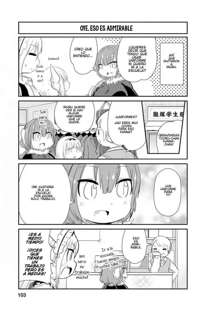 Kobayashi-san Chi no Maid Dragon: Kanna no Nichijou (2016) - Capítulo 38 - Página 5 - LectorTMOo