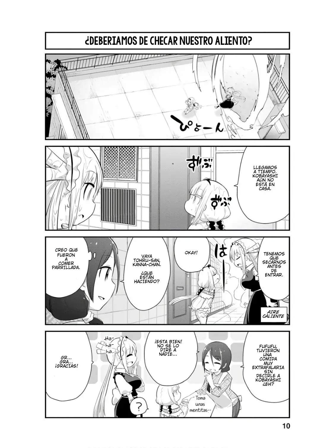 Kobayashi-san Chi no Maid Dragon: Kanna no Nichijou (2016) - Capítulo 41 - Página 9 - LectorTMOo