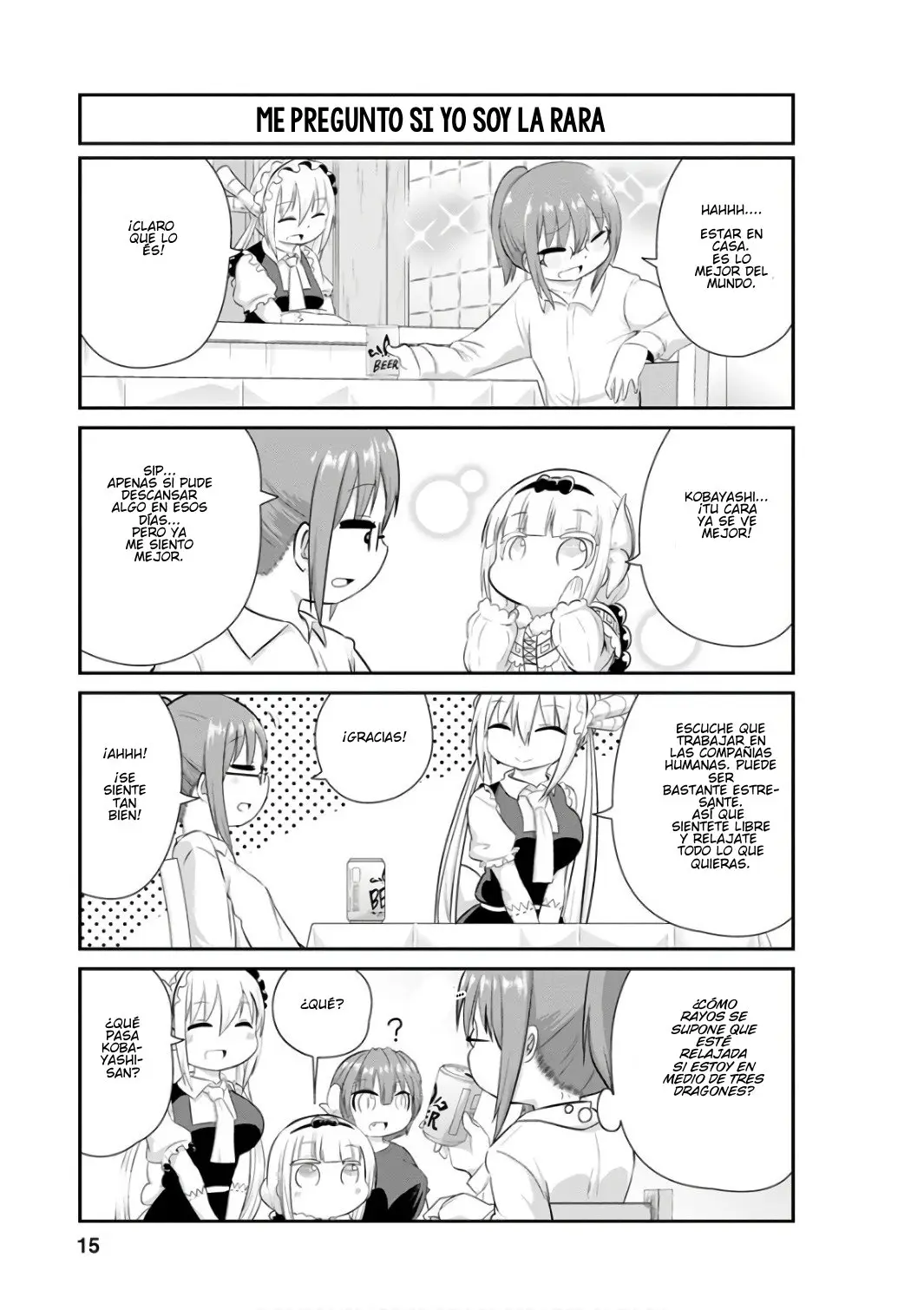 Kobayashi-san Chi no Maid Dragon: Kanna no Nichijou (2016) - Capítulo 41 - Página 14 - LectorTMOo