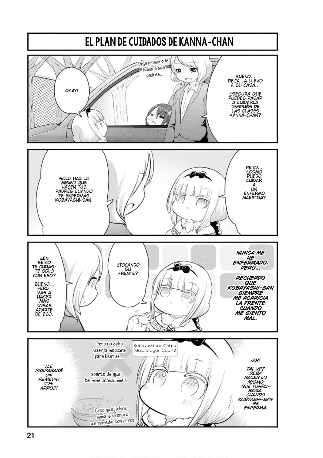 Kobayashi-san Chi no Maid Dragon: Kanna no Nichijou (2016) - Capítulo 42 - Página 3 - LectorTMOo