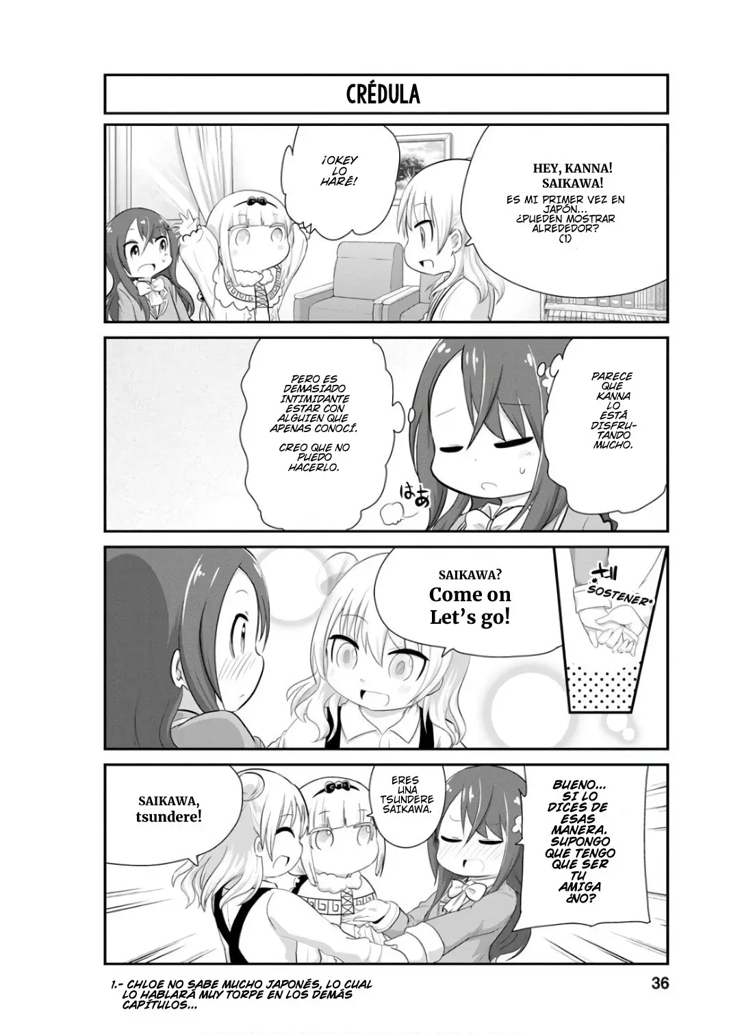 Kobayashi-san Chi no Maid Dragon: Kanna no Nichijou (2016) - Capítulo 43 - Página 6 - LectorTMOo