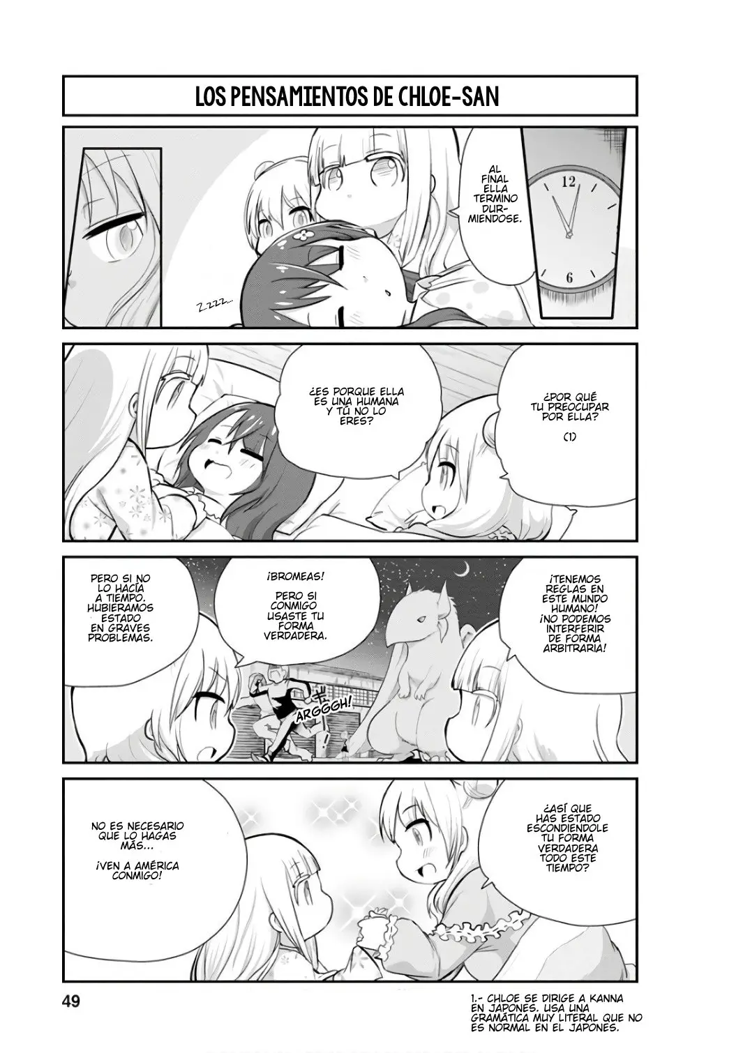 Kobayashi-san Chi no Maid Dragon: Kanna no Nichijou (2016) - Capítulo 44 - Página 7 - LectorTMOo
