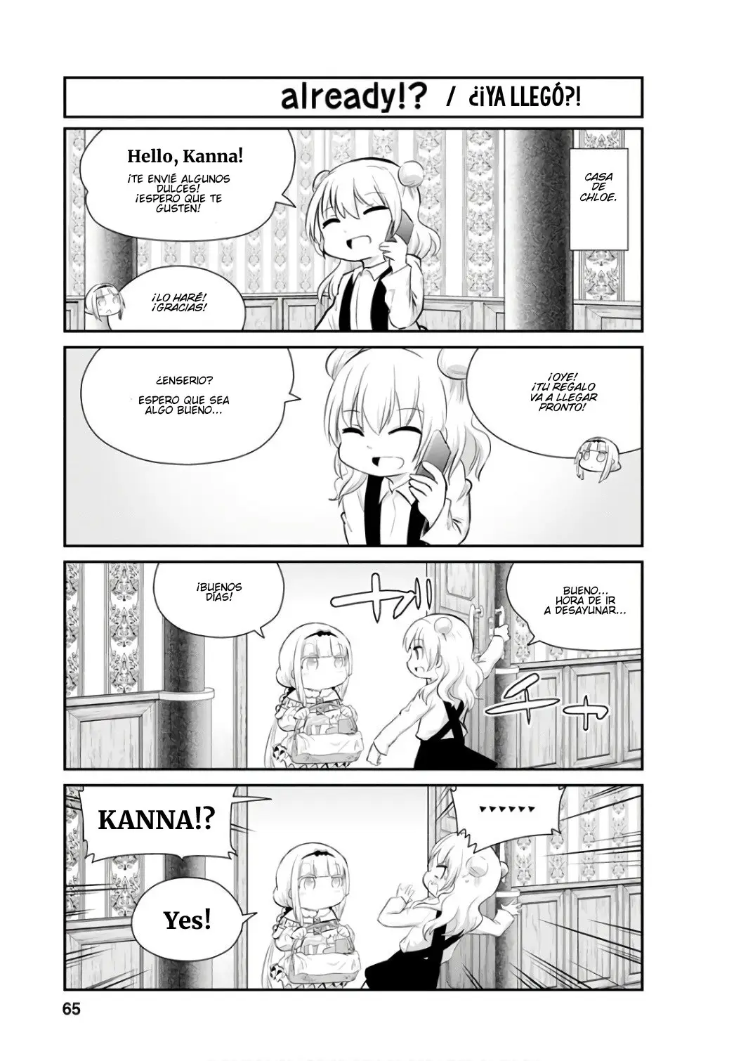 Kobayashi-san Chi no Maid Dragon: Kanna no Nichijou (2016) - Capítulo 45 - Página 9 - LectorTMOo