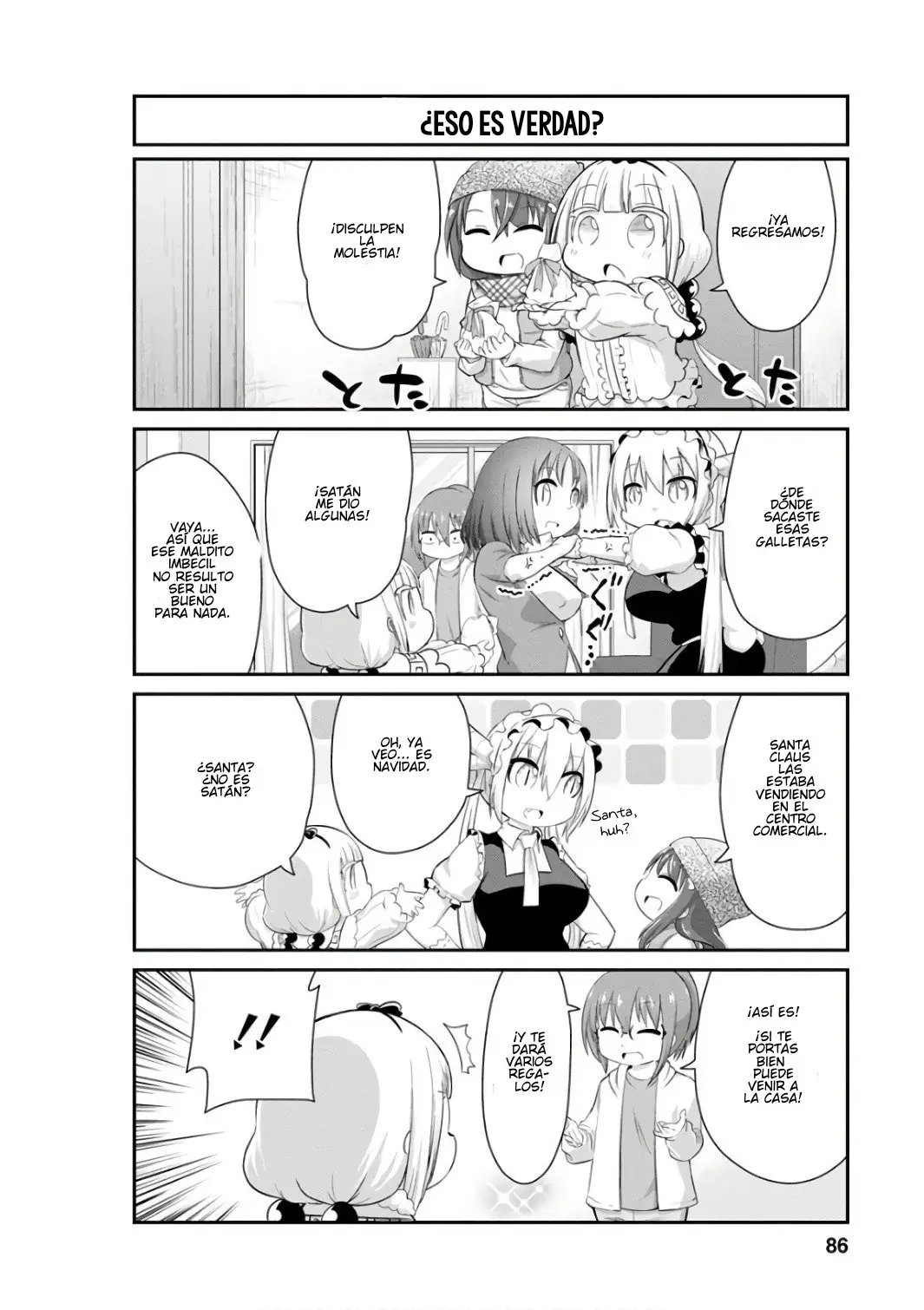 Kobayashi-san Chi no Maid Dragon: Kanna no Nichijou (2016) - Capítulo 47 - Página 2 - LectorTMOo