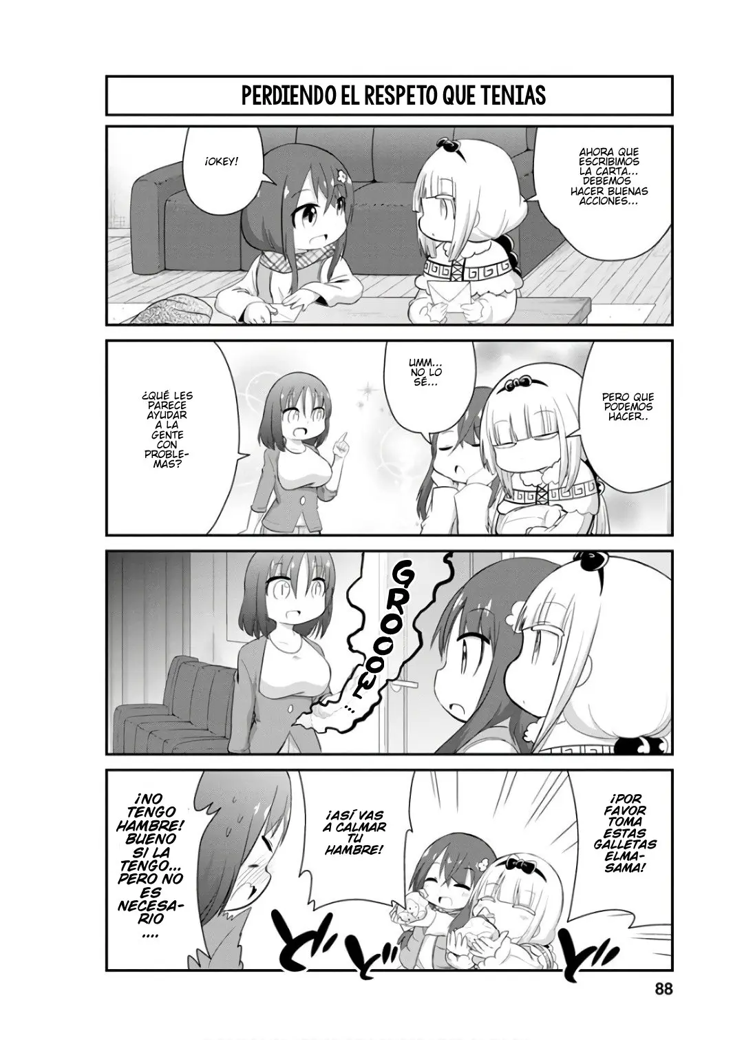 Kobayashi-san Chi no Maid Dragon: Kanna no Nichijou (2016) - Capítulo 47 - Página 4 - LectorTMOo