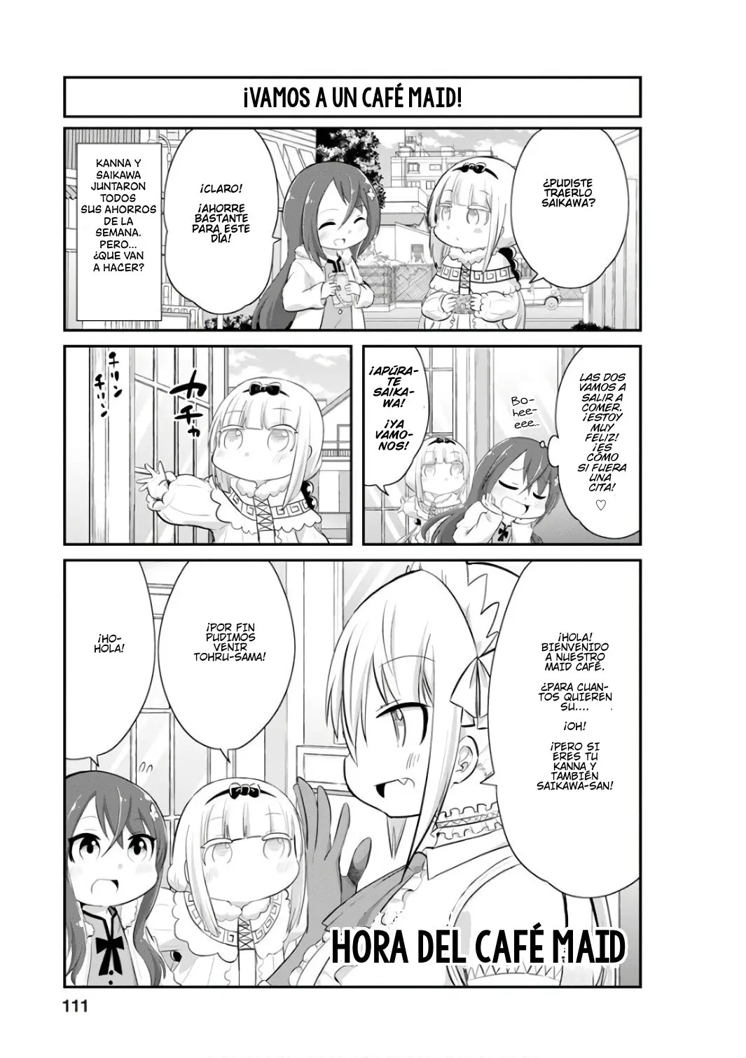 Kobayashi-san Chi no Maid Dragon: Kanna no Nichijou (2016) - Capítulo 49 - Página 1 - LectorTMOo