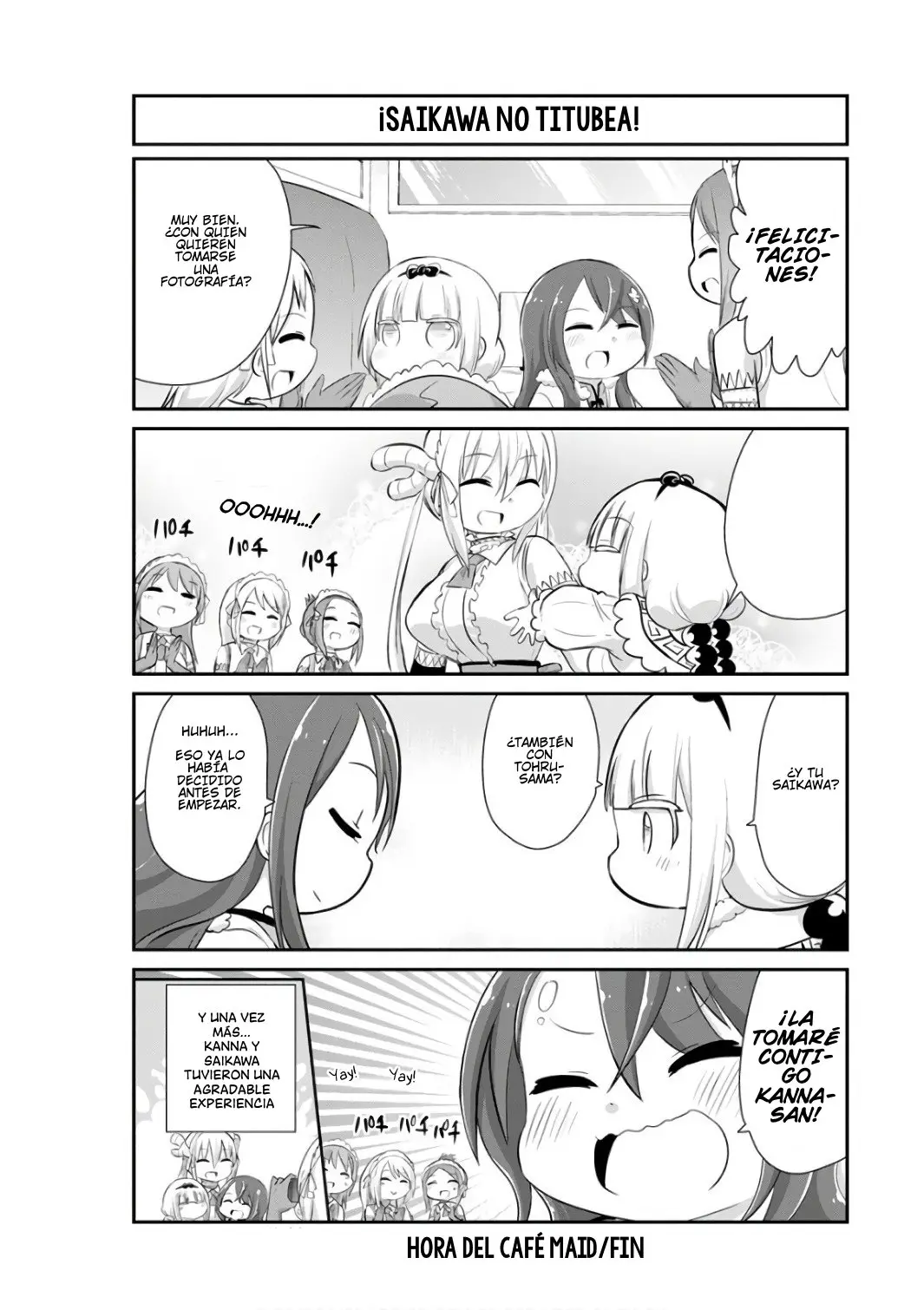 Kobayashi-san Chi no Maid Dragon: Kanna no Nichijou (2016) - Capítulo 49 - Página 12 - LectorTMOo