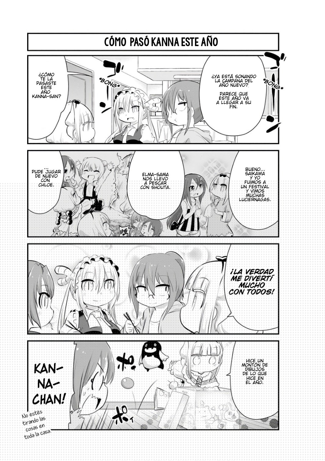 Kobayashi-san Chi no Maid Dragon: Kanna no Nichijou (2016) - Capítulo 50 - Página 11 - LectorTMOo