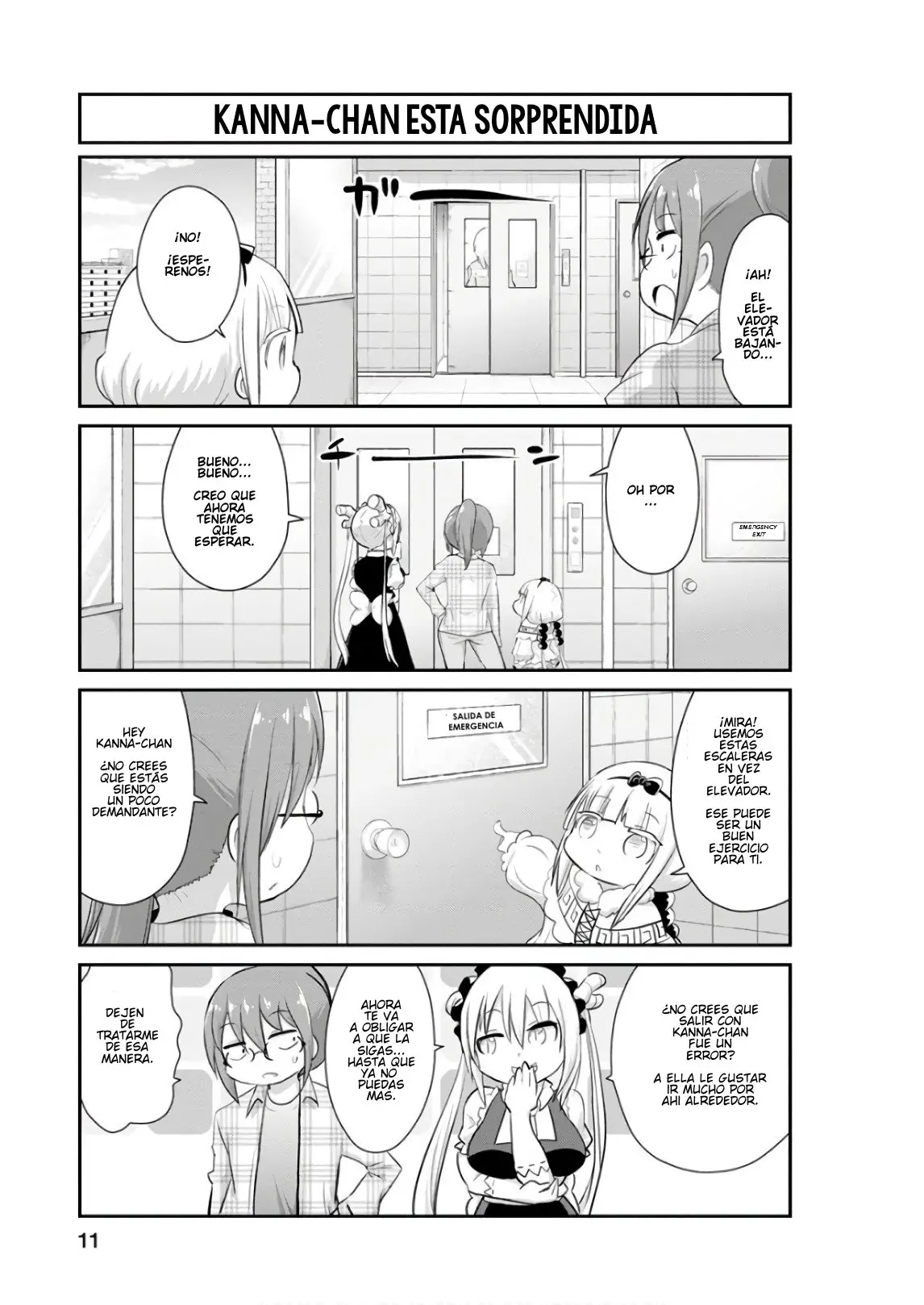 Kobayashi-san Chi no Maid Dragon: Kanna no Nichijou (2016) - Capítulo 51 - Página 9 - LectorTMOo