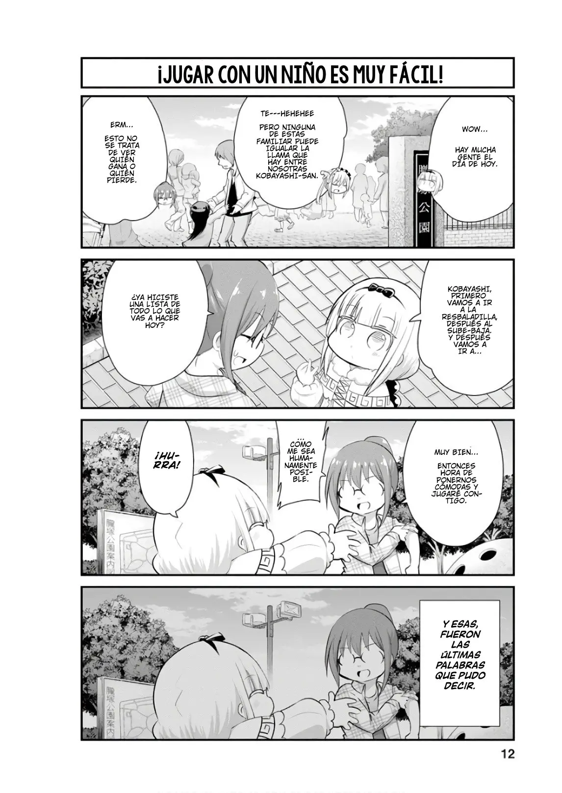 Kobayashi-san Chi no Maid Dragon: Kanna no Nichijou (2016) - Capítulo 51 - Página 10 - LectorTMOo