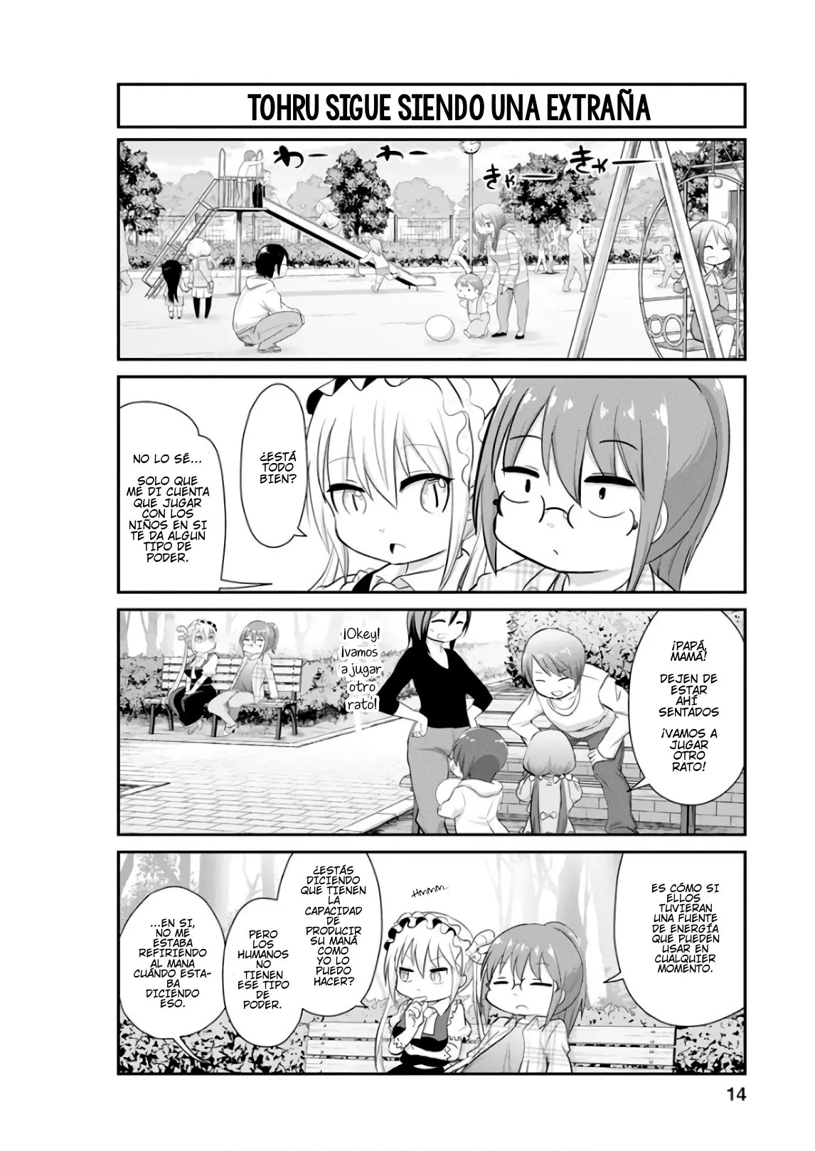 Kobayashi-san Chi no Maid Dragon: Kanna no Nichijou (2016) - Capítulo 51 - Página 12 - LectorTMOo