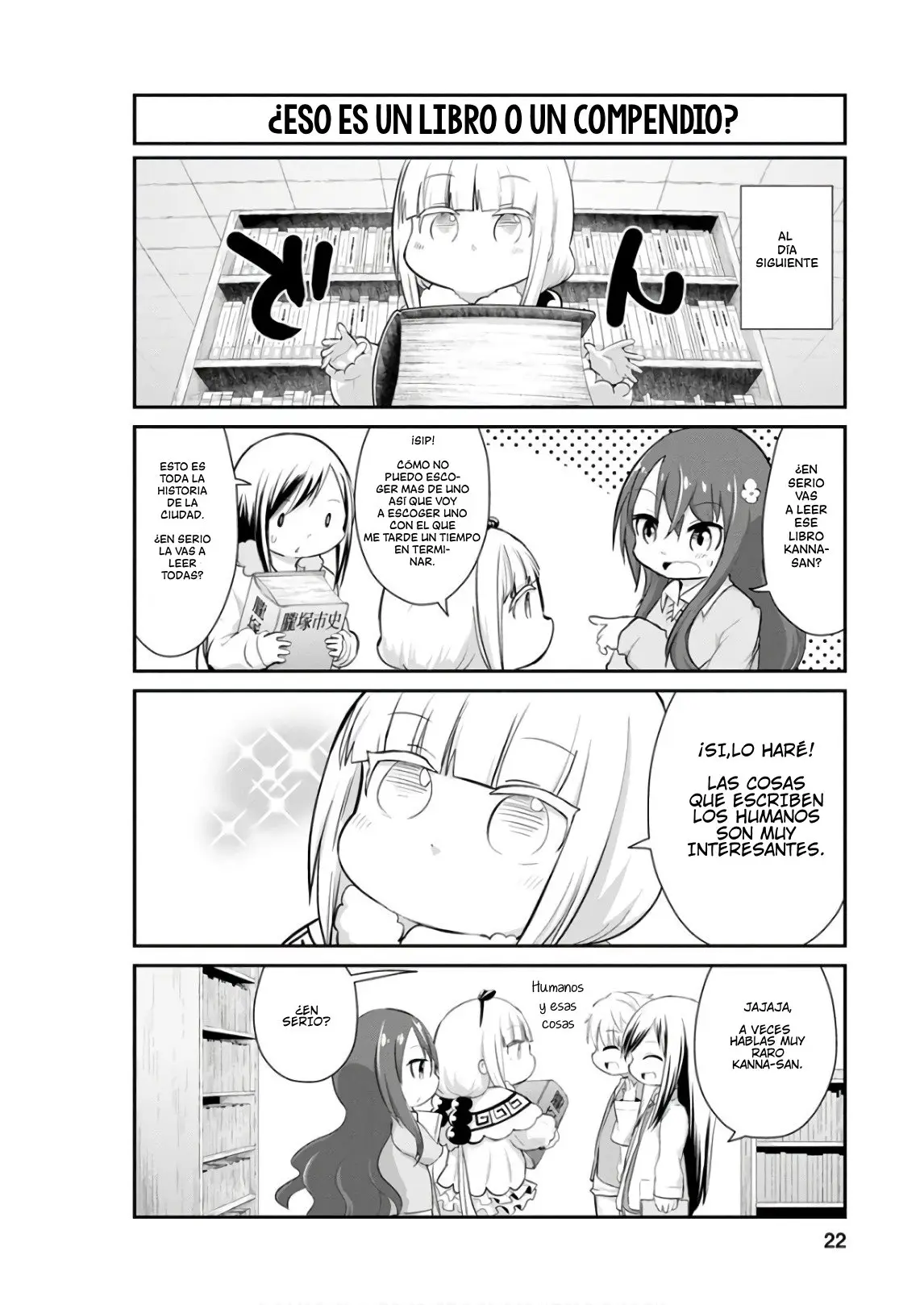 Kobayashi-san Chi no Maid Dragon: Kanna no Nichijou (2016) - Capítulo 52 - Página 4 - LectorTMOo