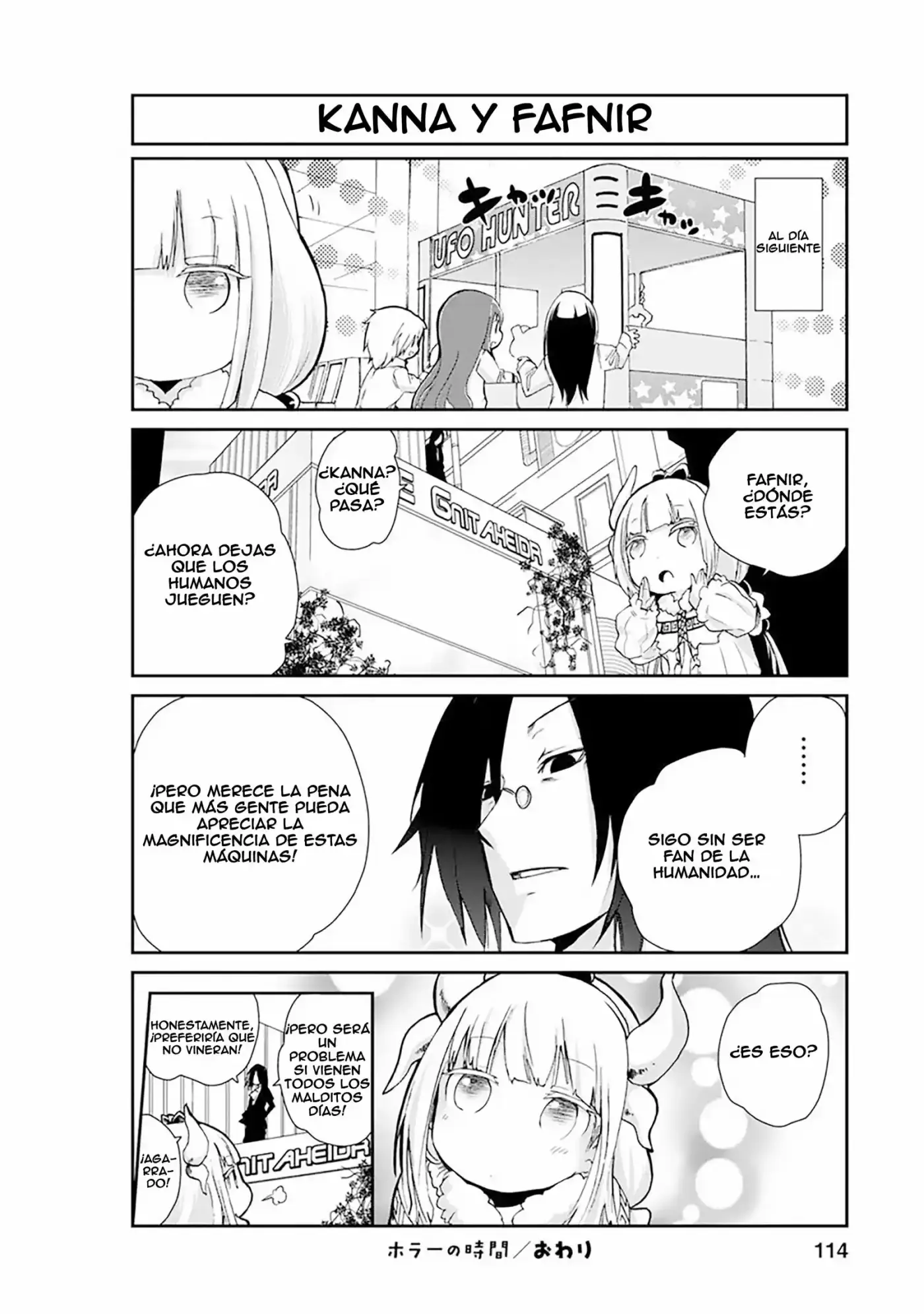 Kobayashi-san Chi no Maid Dragon: Kanna no Nichijou (2016) - Capítulo 8 - Página 12 - LectorTMOo