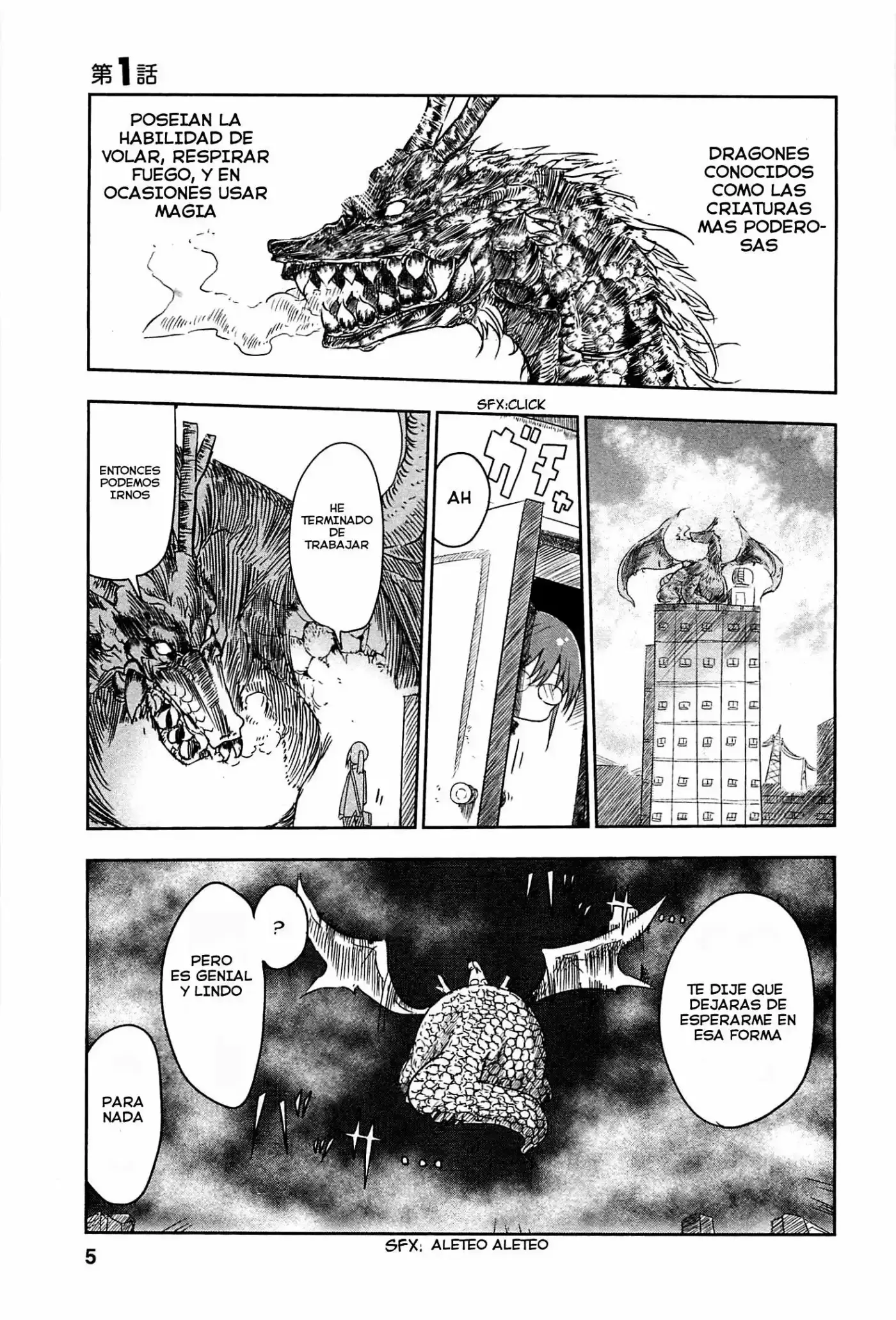 Kobayashi-san Chi no Maid Dragon (2013) - Capítulo 1 - Página 4 - LectorTMOo
