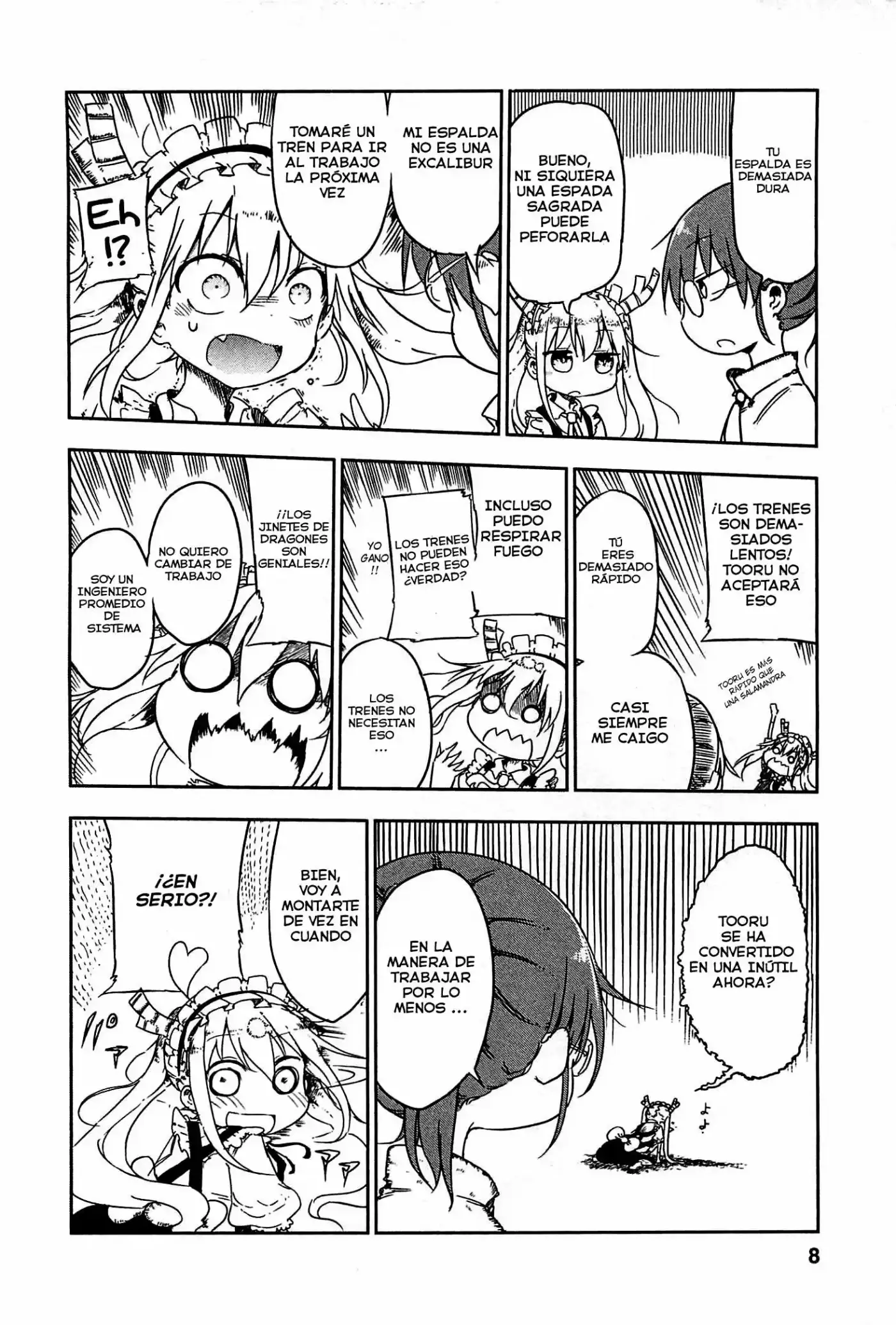 Kobayashi-san Chi no Maid Dragon (2013) - Capítulo 1 - Página 7 - LectorTMOo