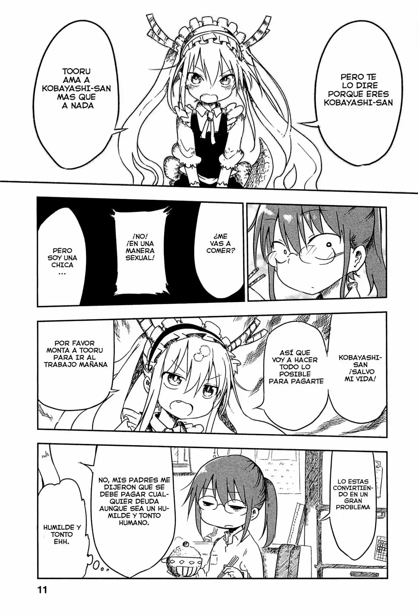 Kobayashi-san Chi no Maid Dragon (2013) - Capítulo 1 - Página 10 - LectorTMOo