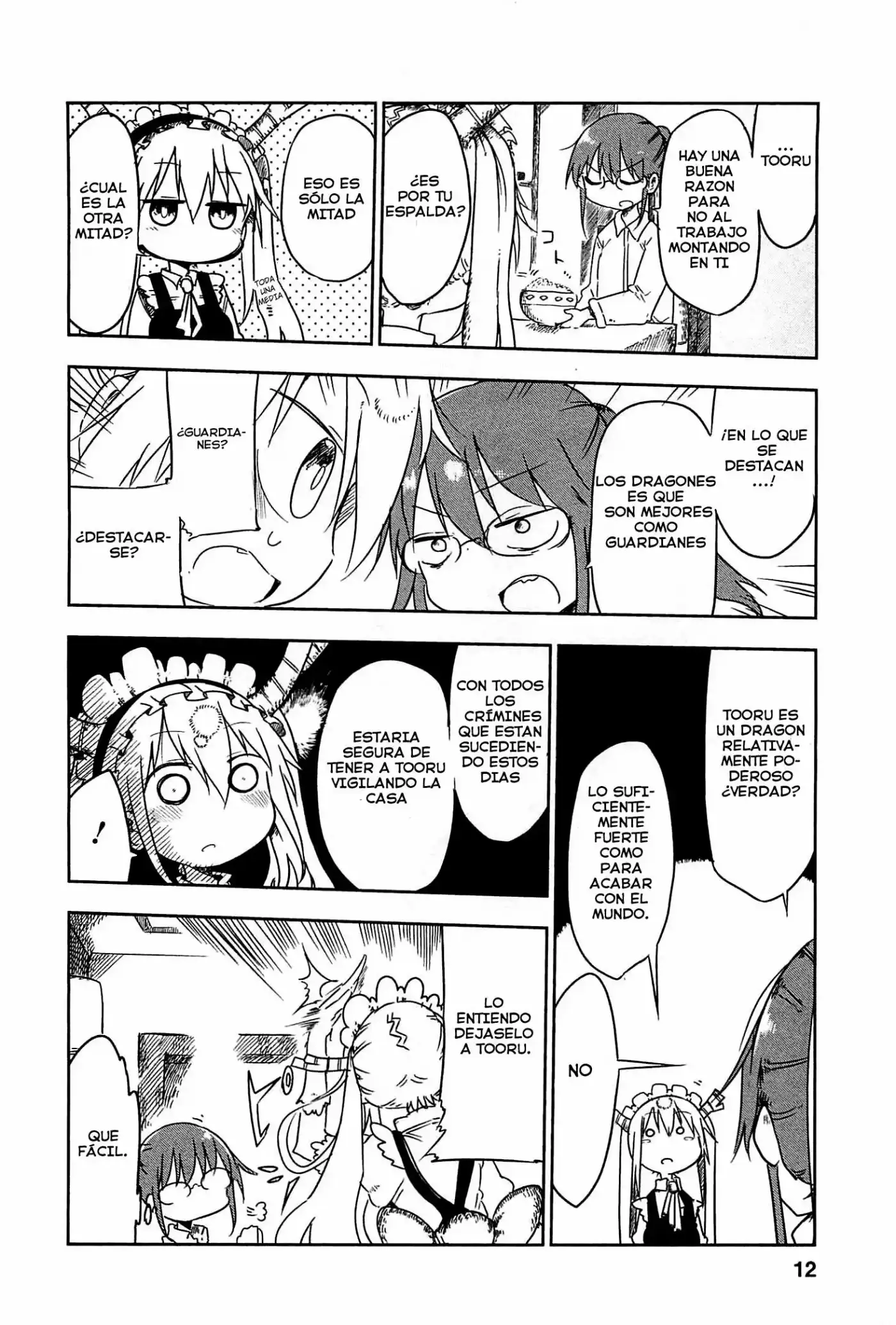 Kobayashi-san Chi no Maid Dragon (2013) - Capítulo 1 - Página 11 - LectorTMOo