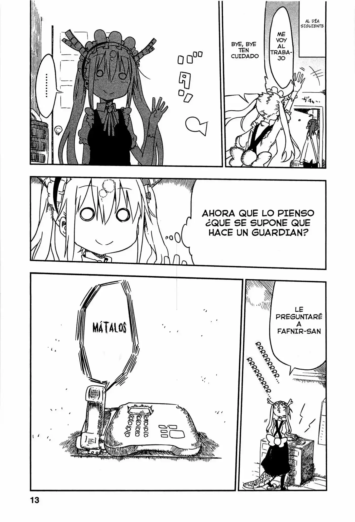 Kobayashi-san Chi no Maid Dragon (2013) - Capítulo 1 - Página 12 - LectorTMOo