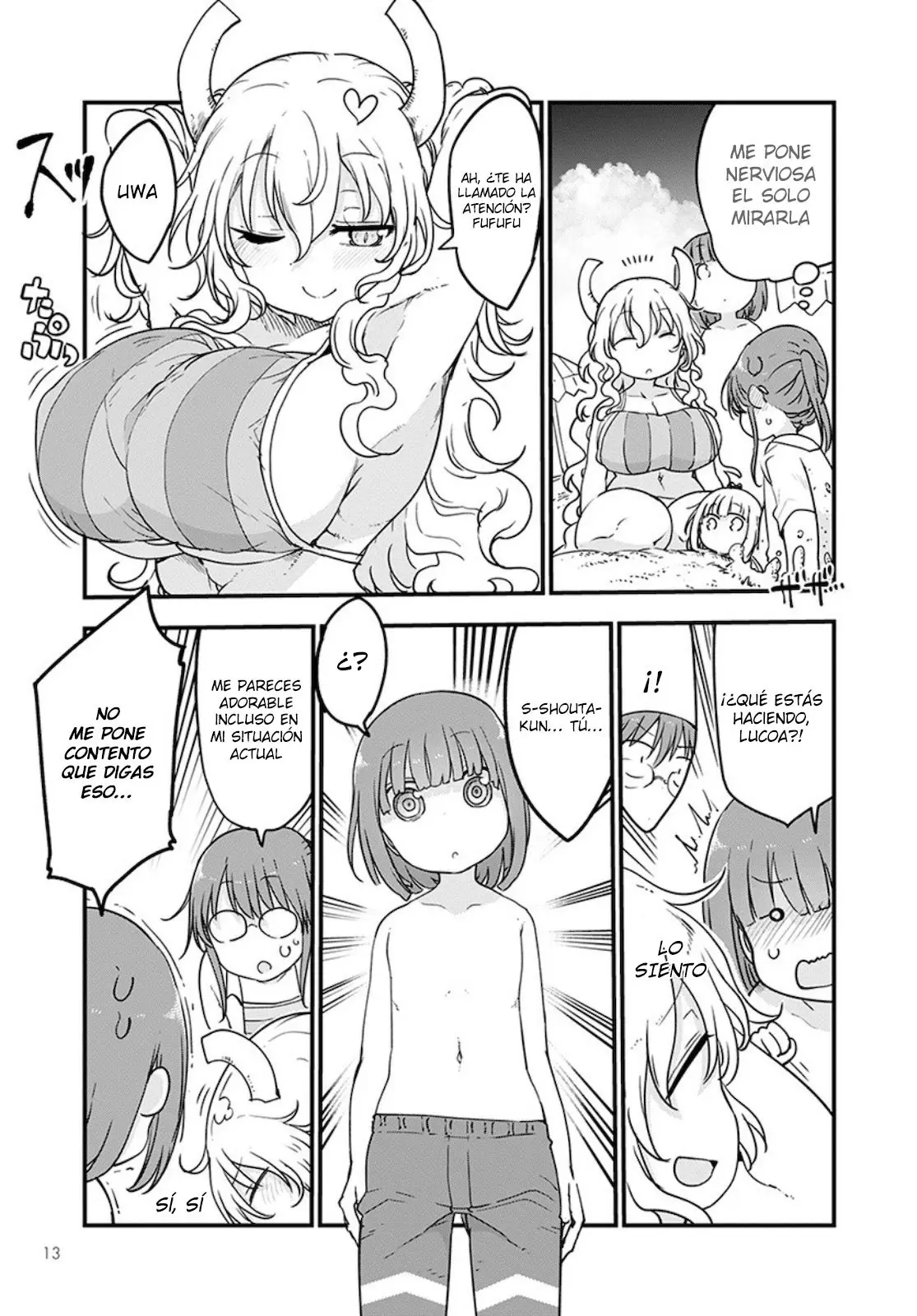 Kobayashi-san Chi no Maid Dragon (2013) - Capítulo 100 - Página 10 - LectorTMOo