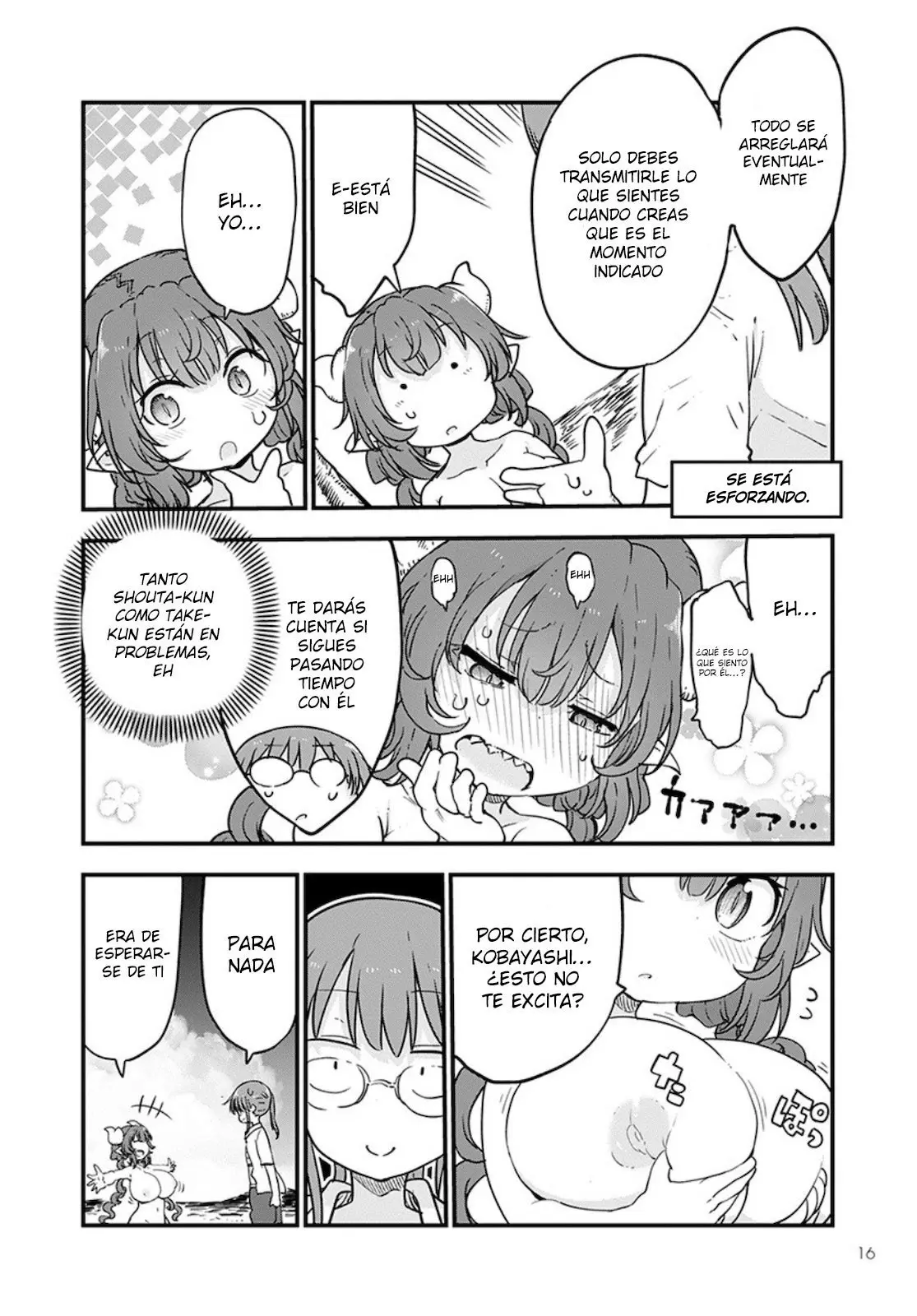 Kobayashi-san Chi no Maid Dragon (2013) - Capítulo 100 - Página 14 - LectorTMOo