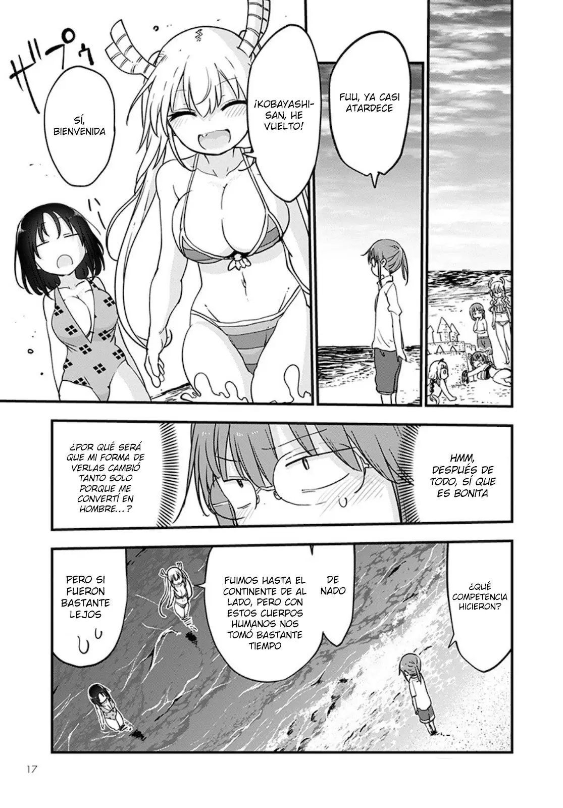 Kobayashi-san Chi no Maid Dragon (2013) - Capítulo 100 - Página 17 - LectorTMOo