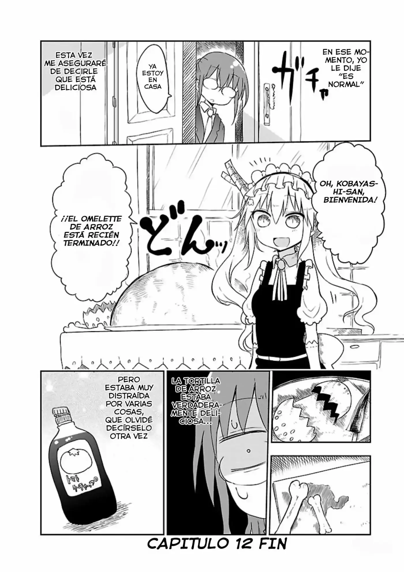 Kobayashi-san Chi no Maid Dragon (2013) - Capítulo 12 - Página 13 - LectorTMOo