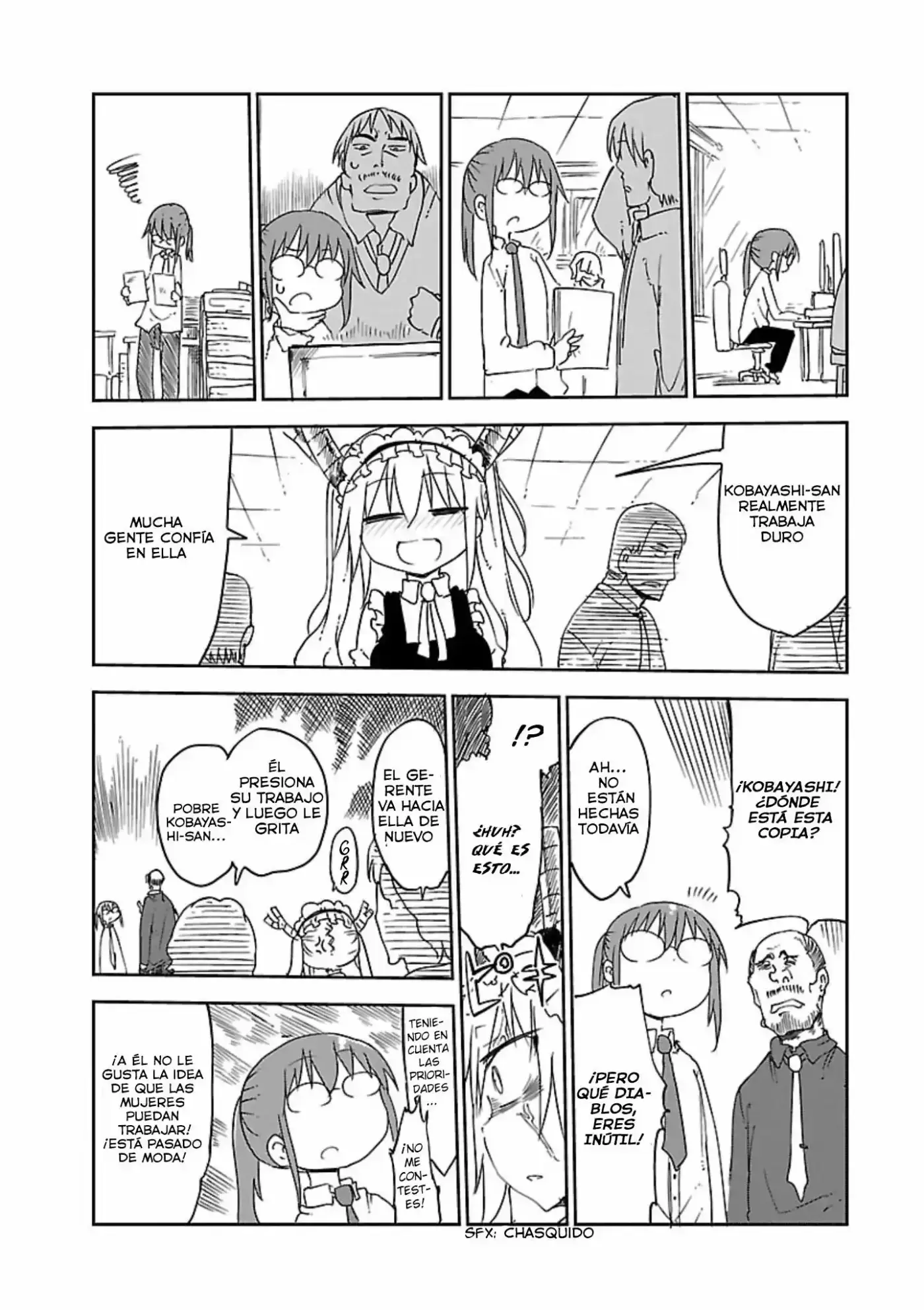 Kobayashi-san Chi no Maid Dragon (2013) - Capítulo 14 - Página 7 - LectorTMOo
