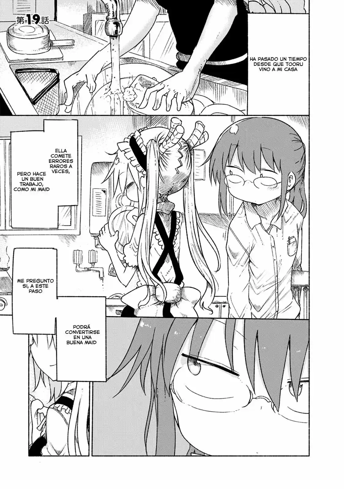 Kobayashi-san Chi no Maid Dragon (2013) - Capítulo 19 - Página 3 - LectorTMOo