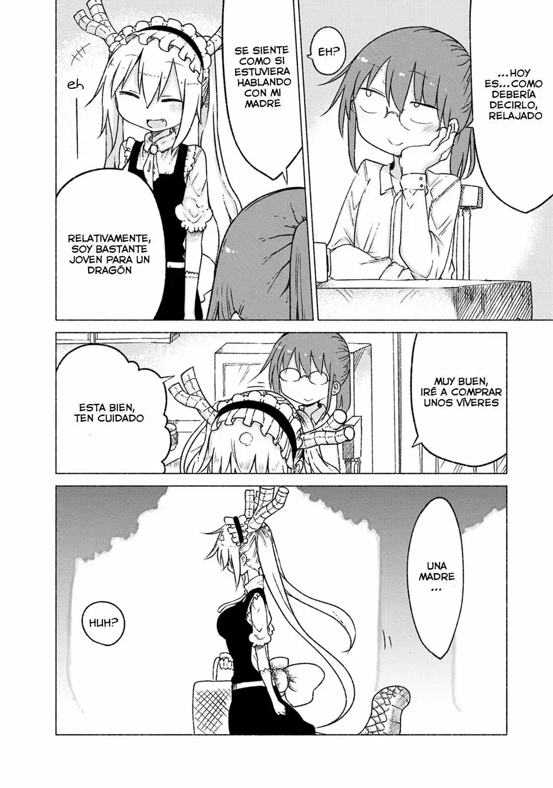 Kobayashi-san Chi no Maid Dragon (2013) - Capítulo 19 - Página 6 - LectorTMOo