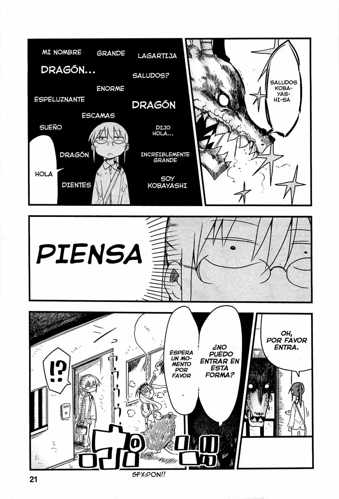 Kobayashi-san Chi no Maid Dragon (2013) - Capítulo 2 - Página 4 - LectorTMOo