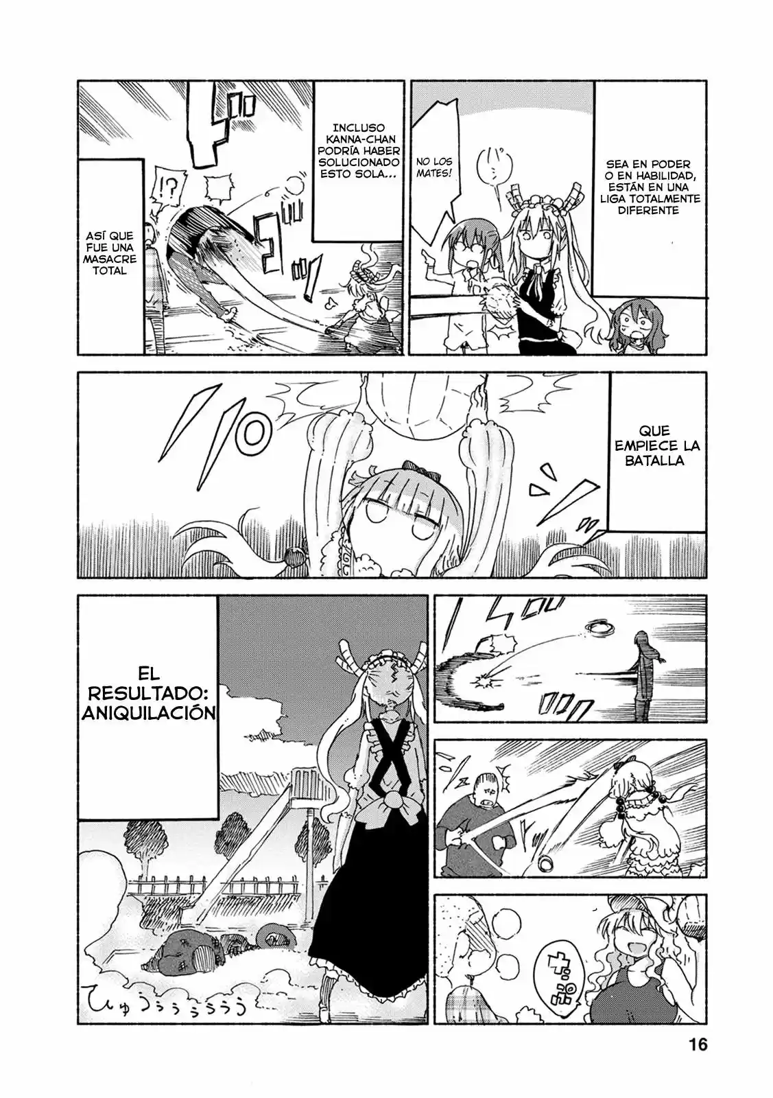 Kobayashi-san Chi no Maid Dragon (2013) - Capítulo 21 - Página 16 - LectorTMOo