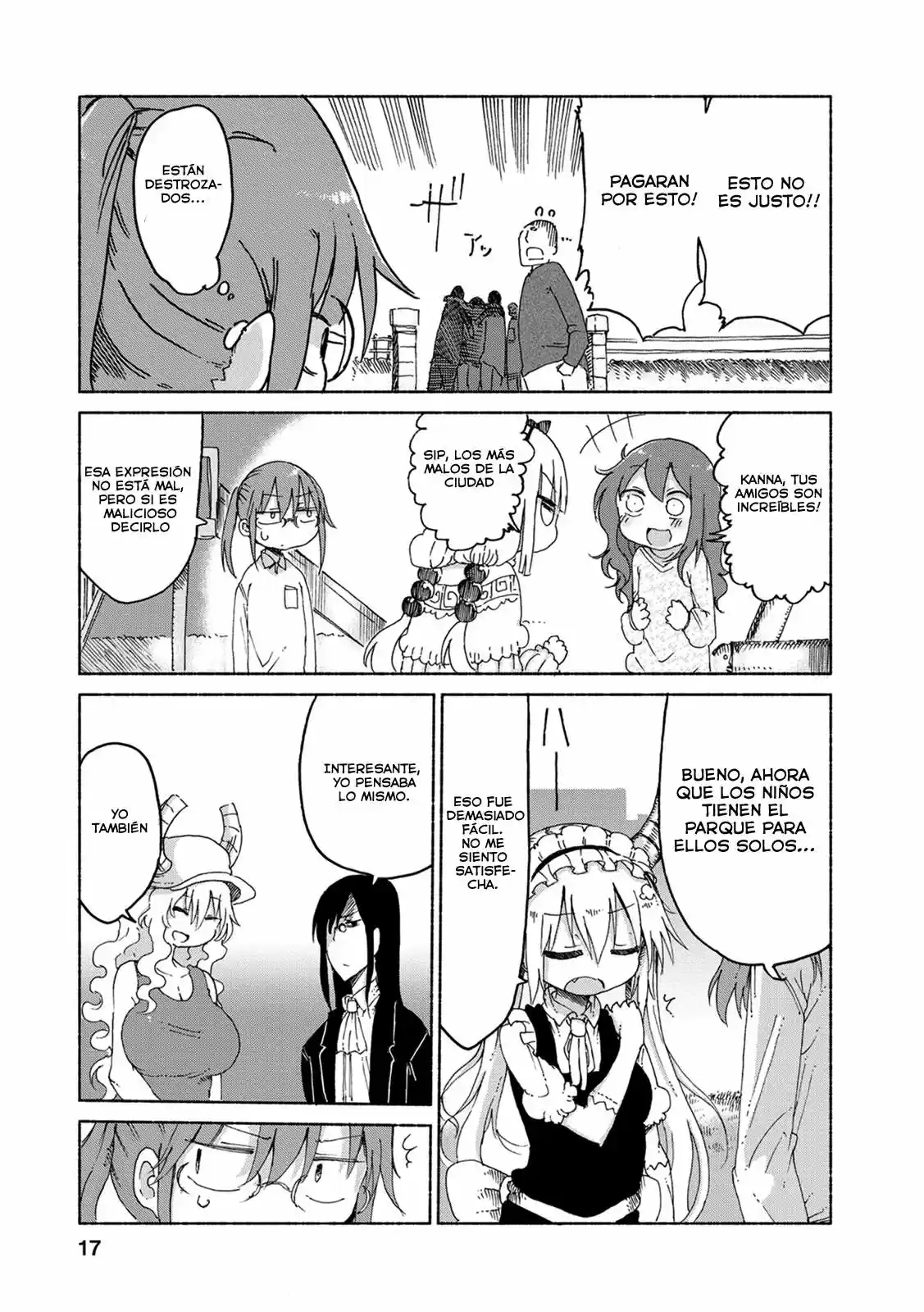 Kobayashi-san Chi no Maid Dragon (2013) - Capítulo 21 - Página 17 - LectorTMOo