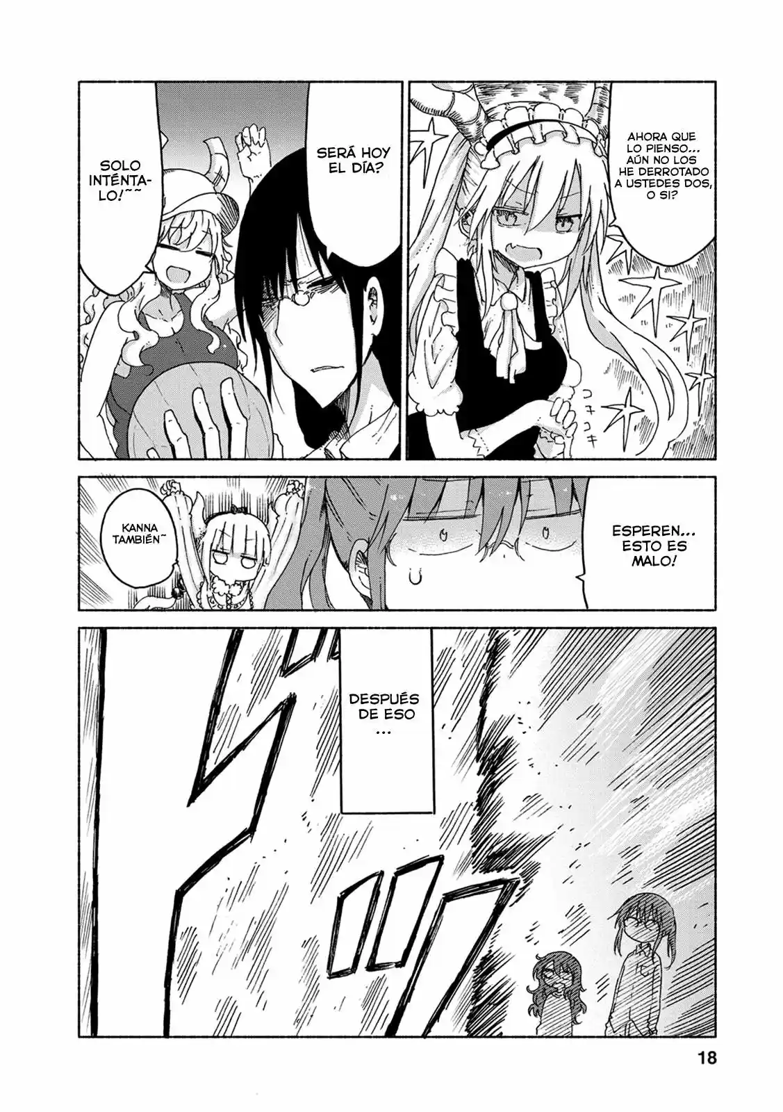 Kobayashi-san Chi no Maid Dragon (2013) - Capítulo 21 - Página 18 - LectorTMOo