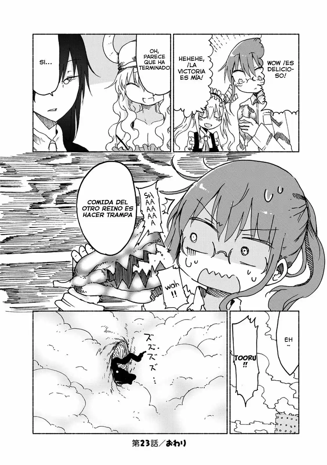 Kobayashi-san Chi no Maid Dragon (2013) - Capítulo 23 - Página 14 - LectorTMOo