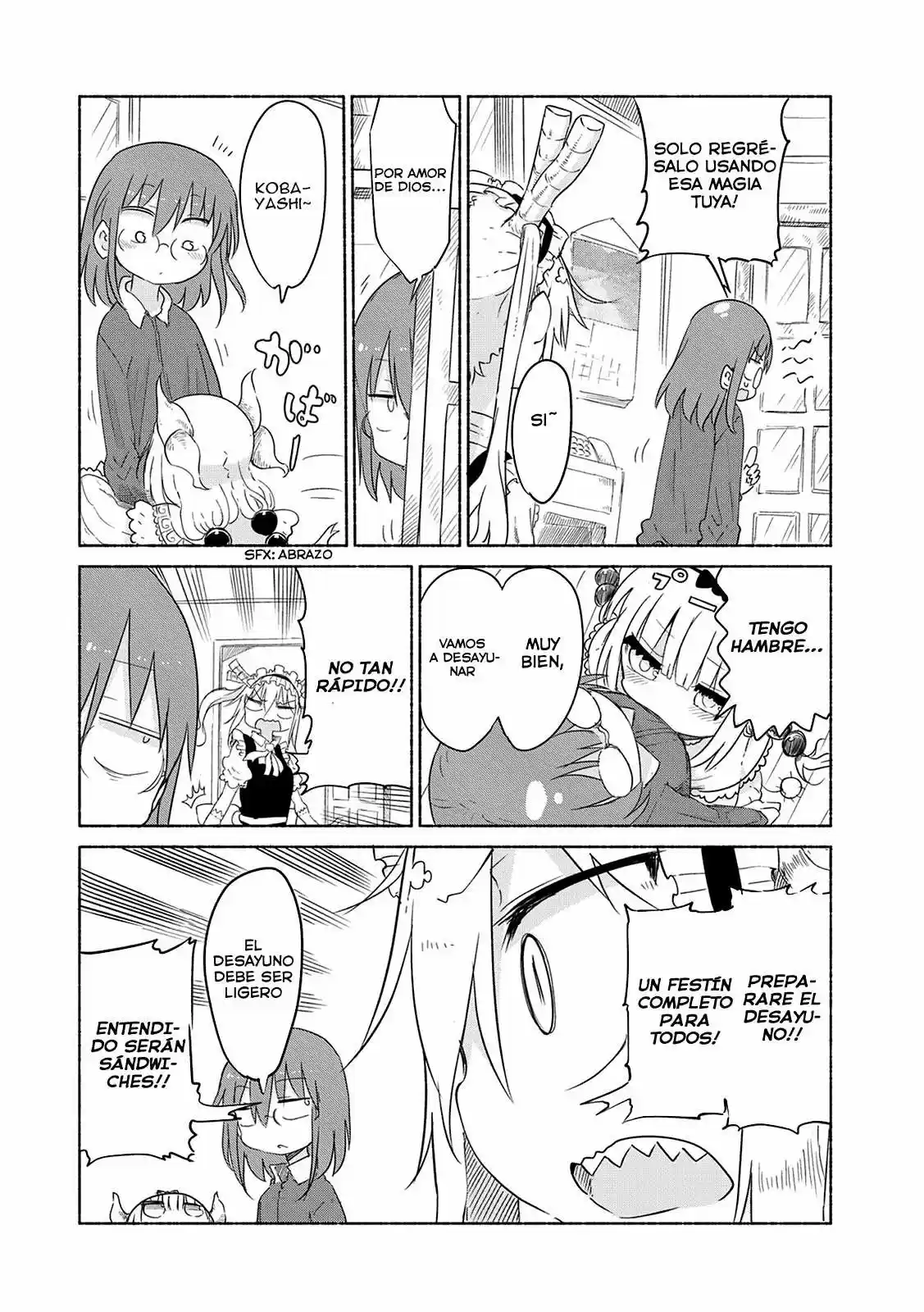 Kobayashi-san Chi no Maid Dragon (2013) - Capítulo 26 - Página 7 - LectorTMOo