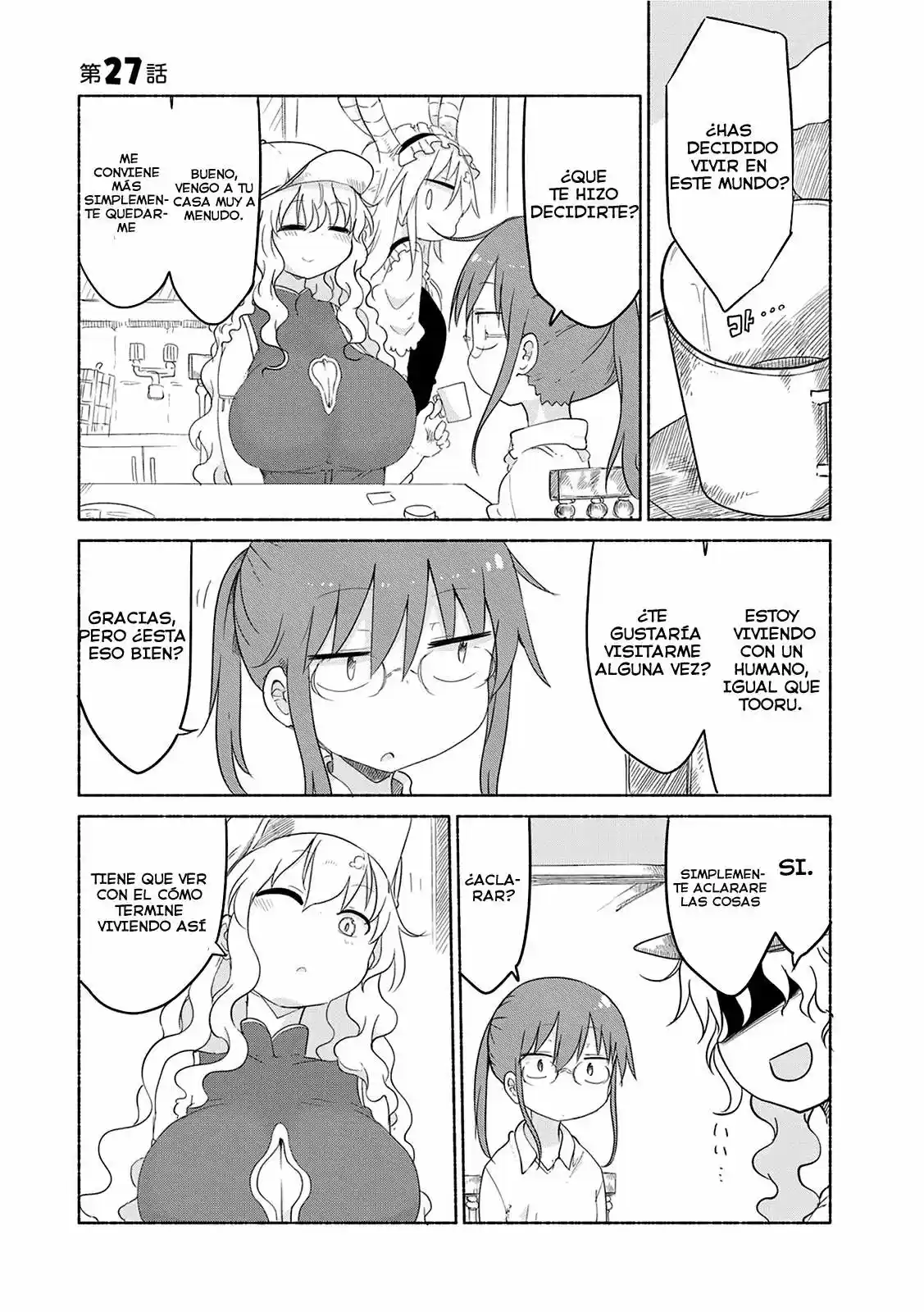 Kobayashi-san Chi no Maid Dragon (2013) - Capítulo 27 - Página 3 - LectorTMOo