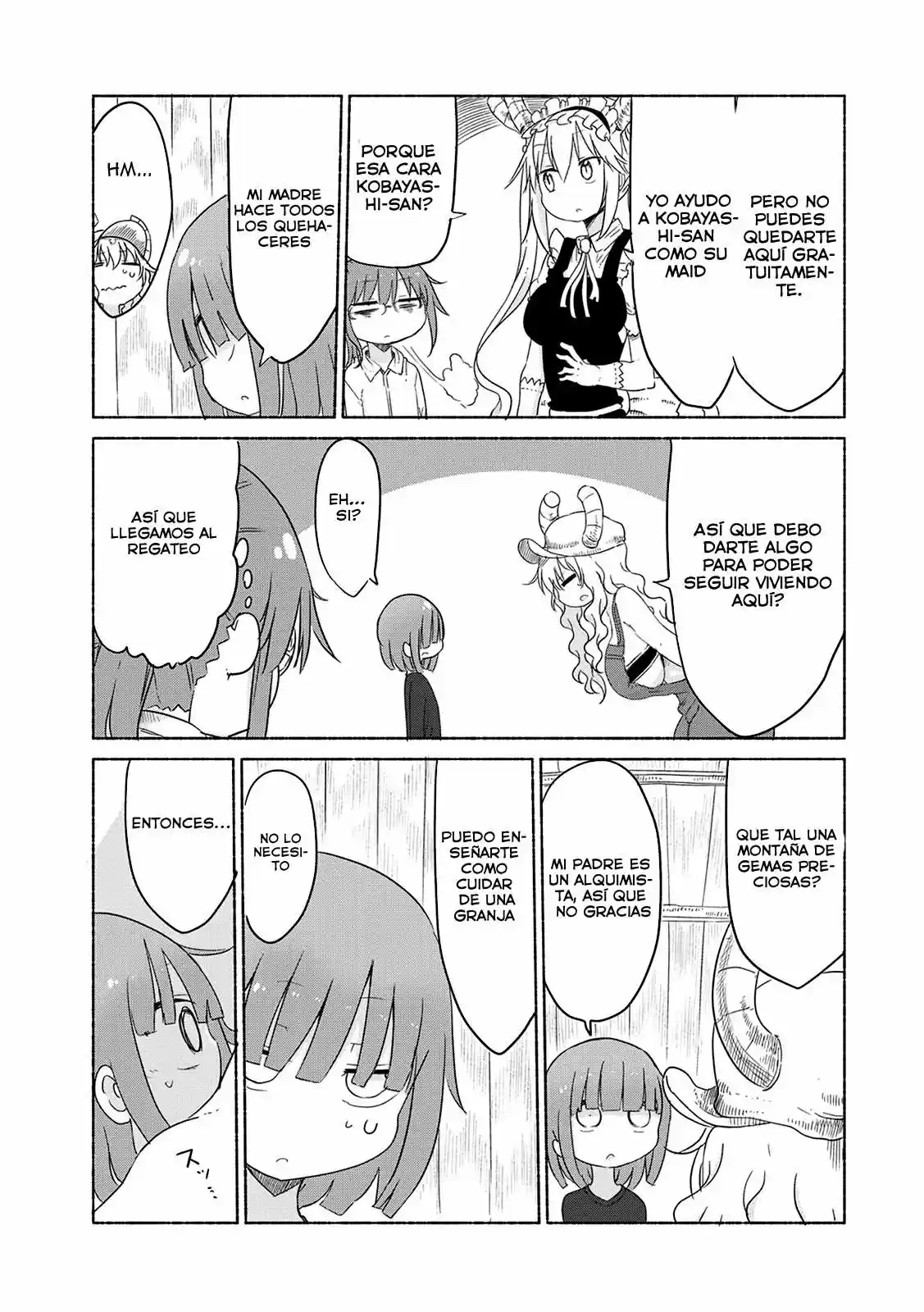 Kobayashi-san Chi no Maid Dragon (2013) - Capítulo 27 - Página 12 - LectorTMOo