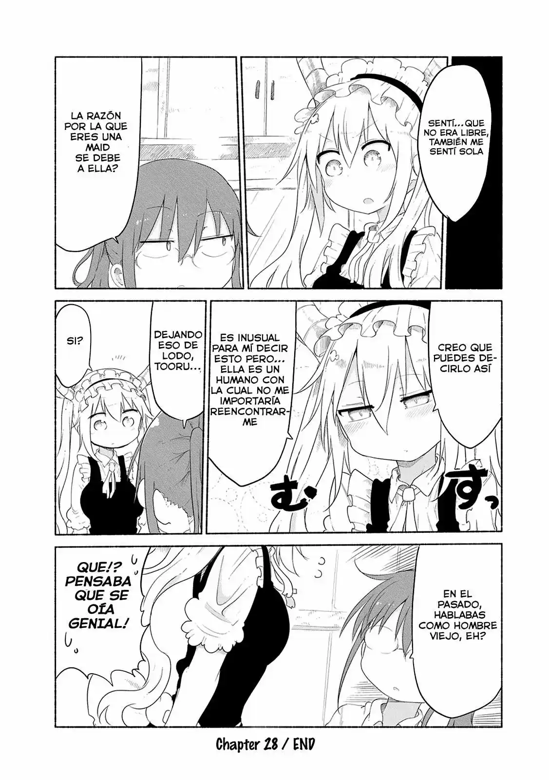Kobayashi-san Chi no Maid Dragon (2013) - Capítulo 28 - Página 14 - LectorTMOo